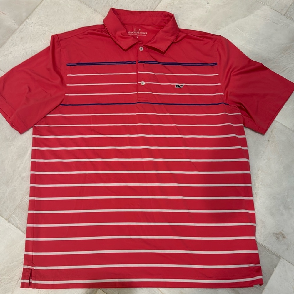 Men’s L Vineyard Vines performance polo shirt